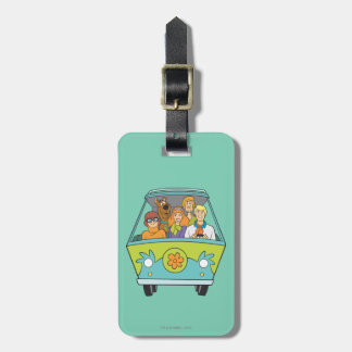 Étiquette À Bagage Scooby-Doo & Gang Mystery Machine