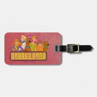 Étiquette À Bagage Scooby-Doo | "Groovy Gang" Retro Cartoon Graphic
