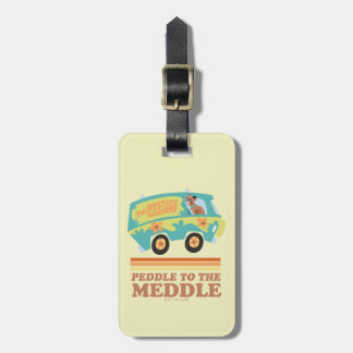 Étiquette À Bagage Scooby-Doo Mystery Machine "Peddle to the Meddle"