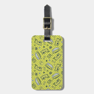 Étiquette À Bagage Scooby Snacks Galore Checker Motif
