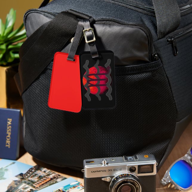 Étiquette À Bagage Scorpio  (Recto & Verso)