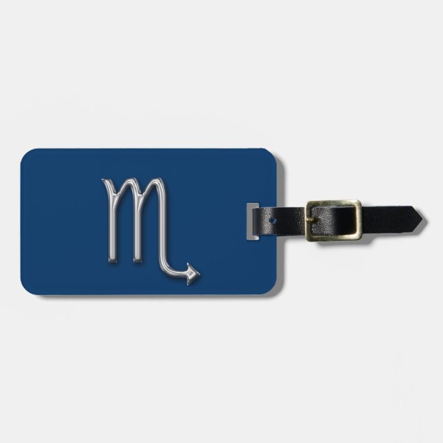 Étiquette À Bagage Scorpion la Scorpion-Personnalisation (Devant horizontal)