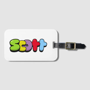 Étiquette À Bagage Scott