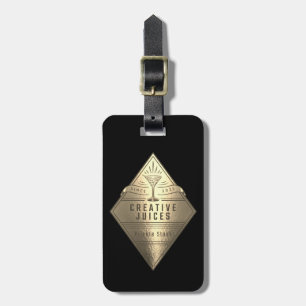 Étiquette À Bagage Scrapbooker Diamond "Jus Créatifs"