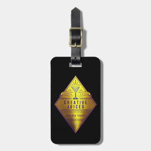 Étiquette À Bagage Scrapbooker Diamond "Jus Créatifs"