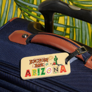 Étiquette À Bagage Se détendre en Arizona