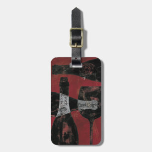 Étiquette À Bagage Sélection de vin