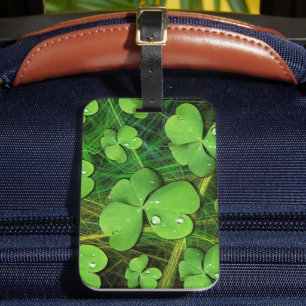 Étiquette À Bagage Shamrock vert St Patrick iPhone 5 Coque-Mate