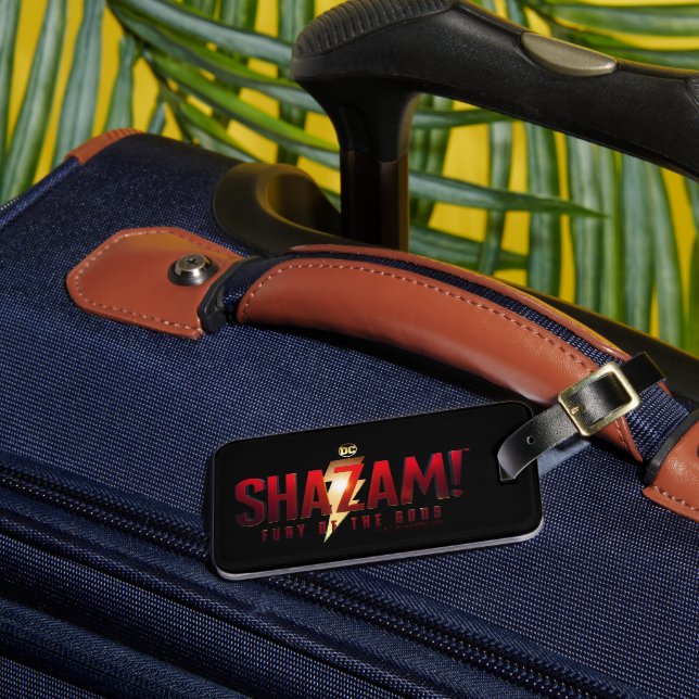 Étiquette À Bagage SHAZAM ! Furie des dieux | Logo Fury of the Gods (Insitu Rectoal 3)