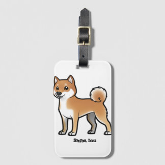 Étiquette À Bagage shiba inu