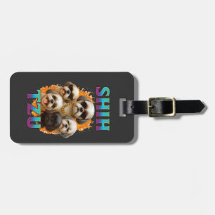 Étiquette À Bagage Shih Tzu