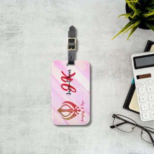 Étiquette À Bagage Sikh Khanda "Sans peur et libre"