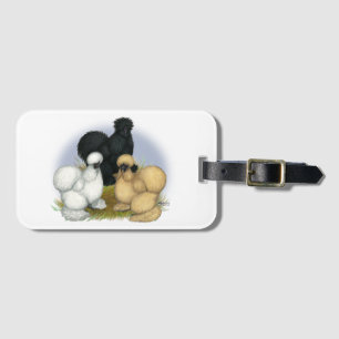 Étiquette À Bagage Silkie Trio