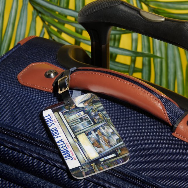 Étiquette À Bagage Singapour de Jameela (Insitu Rectoal 1)