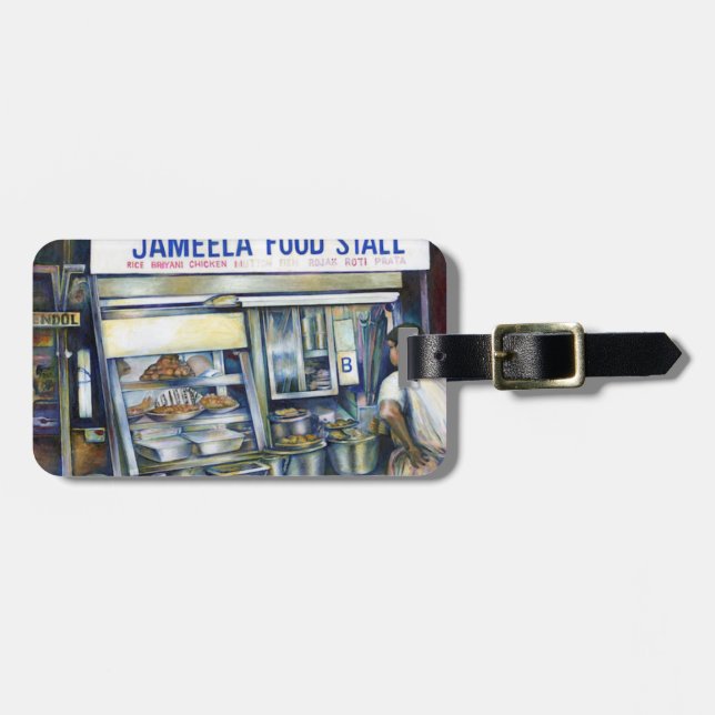 Étiquette À Bagage Singapour de Jameela (Devant horizontal)