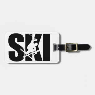 Étiquette À Bagage Ski
