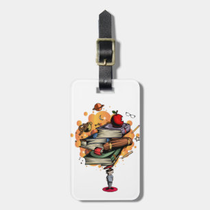 Étiquette À Bagage Smart de livre