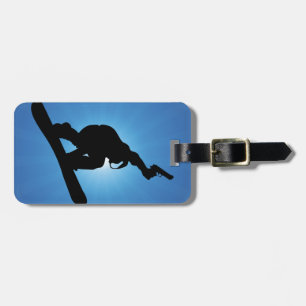 Étiquette À Bagage Snowboard Outlaw