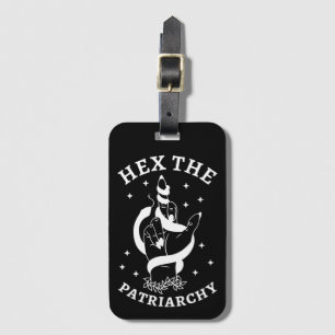 Étiquette À Bagage Sorcière féministe - Hex Le Patriarcat III