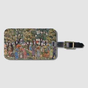 Étiquette À Bagage Sous les arbres par Maurice Prendergast, Beaux-art