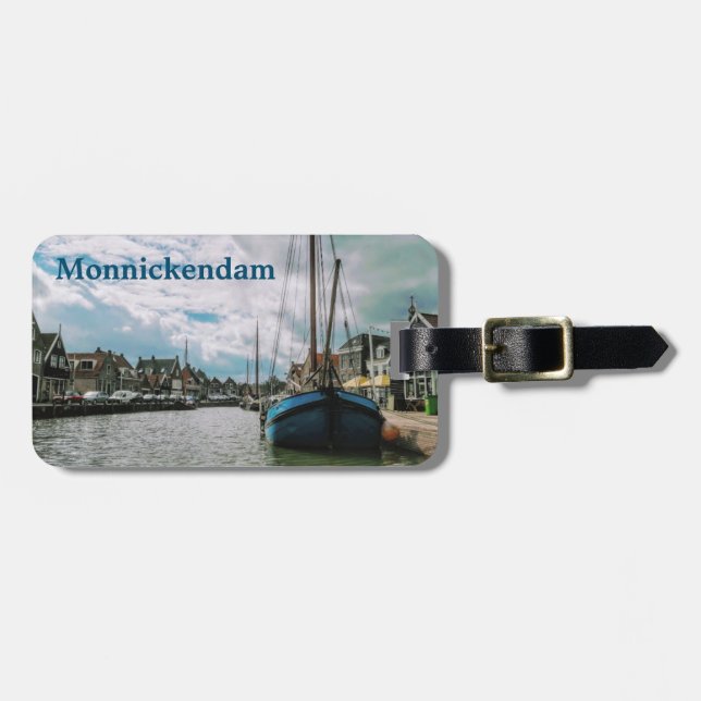 Étiquette À Bagage souvenir de Monnickendam (Devant horizontal)