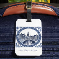 Souvenir personnalisé Blue Delft Amsterdam