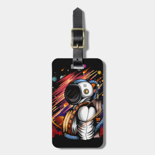 Étiquette À Bagage Spaceman