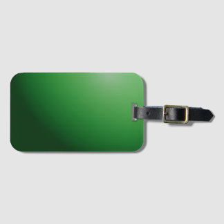 Étiquette À Bagage Sphère verte