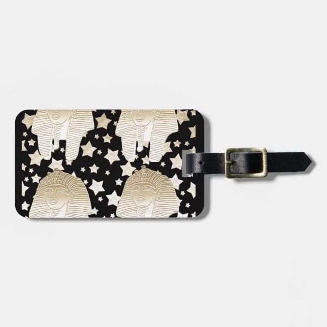 ÉTIQUETTE À BAGAGE SPHINX FRAIS (Devant horizontal)