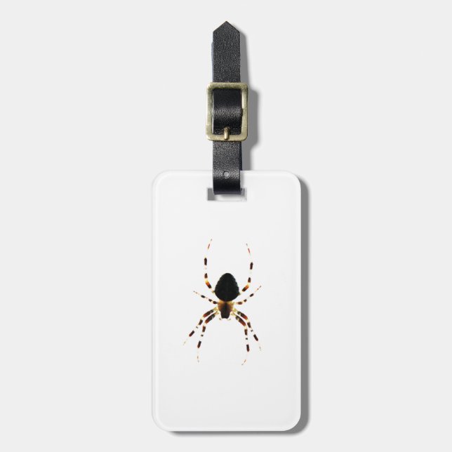 Étiquette À Bagage Spider cd ltcna (Devant Vertical)