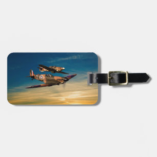Étiquette À Bagage Spitfires de Supermarine