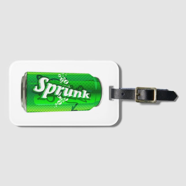 Étiquette À Bagage Sprunk (Devant Horizontal)