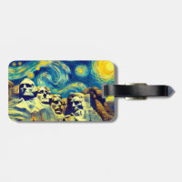 Starry Night Mt. Rushmore Dakota du Sud