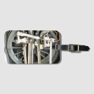 ÉTIQUETTE À BAGAGE STEAM TRAINS