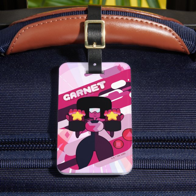 Étiquette À Bagage Steven Universe | Graphique de caractères Garnet (Insitu Rectoal 2)