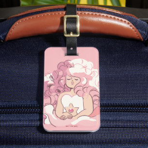 Étiquette À Bagage Steven Universe Illustration de quartz Rose