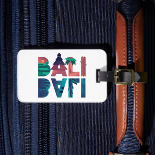 Étiquette À Bagage Sticker Bali Indonésie Travel