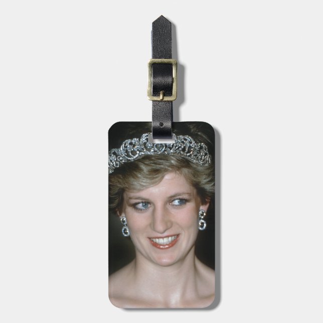 Étiquette À Bagage Stunning ! HRH Princess Diana (Devant Vertical)
