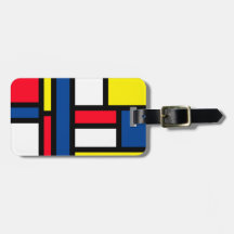 Style super et coloré moderne Mondrian Art Abstrai