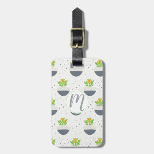 Étiquette À Bagage Succulent Kalanchoe Plante maman Motif