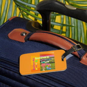 Étiquette À Bagage Suite d'été