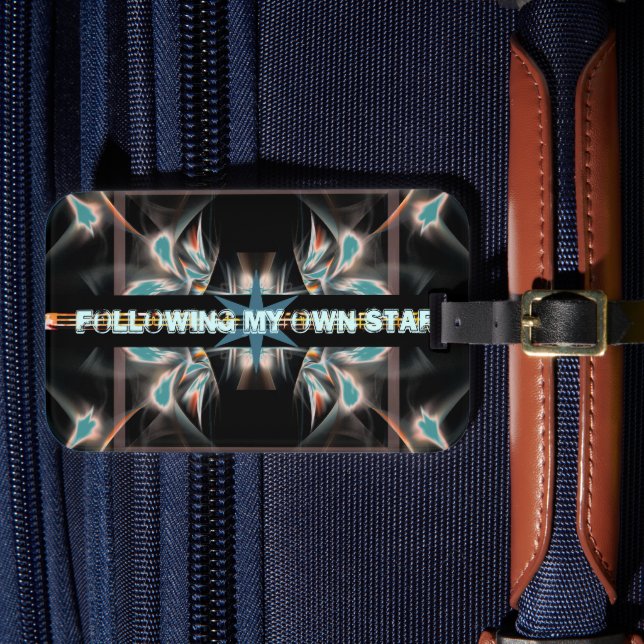 Étiquette À Bagage Suivre Mon propre espace Star (Insitu Rectoal 4)