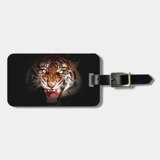 Étiquette À Bagage Sumatran Tiger
