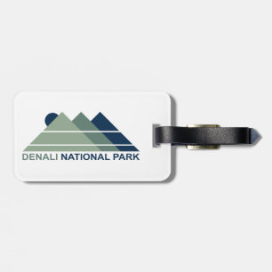 Étiquette À Bagage Sun de la montagne du parc national de Denali