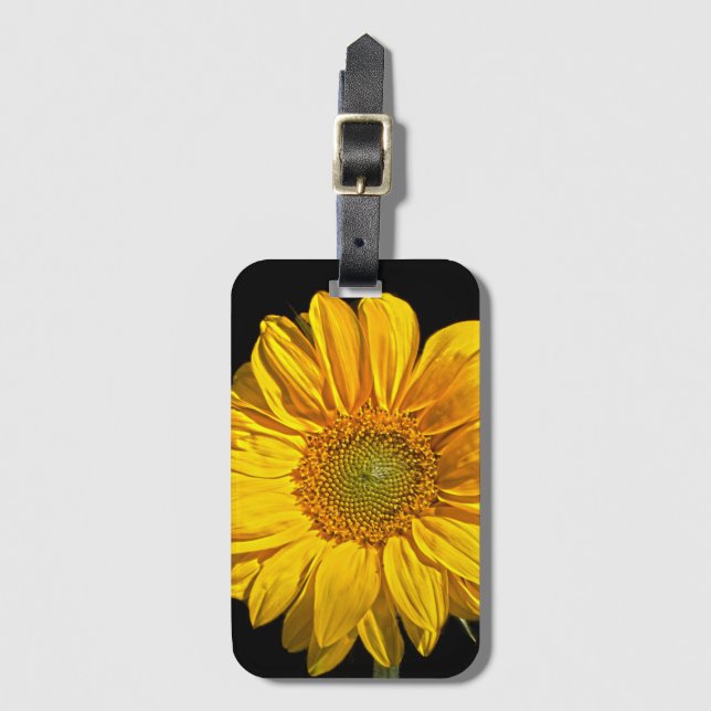 Étiquette À Bagage Sunflower bc lta (Devant Vertical)
