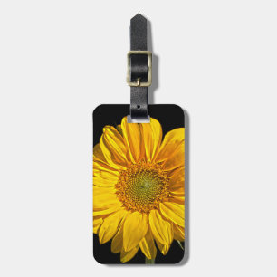 Étiquette À Bagage Sunflower cd ltcna