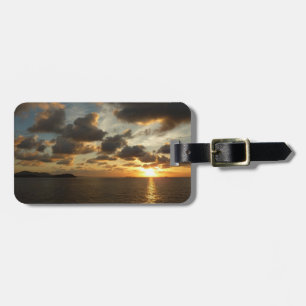 Étiquette À Bagage Sunrise aux îles Virgin