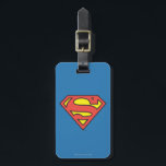 Étiquette À Bagage Superman S-Shield | Logo Superman<br><div class="desc">Originaux DC - BD DC | Classic rouge et jaune logo Superman.</div>