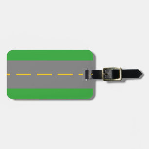 Étiquette À Bagage Sur la route