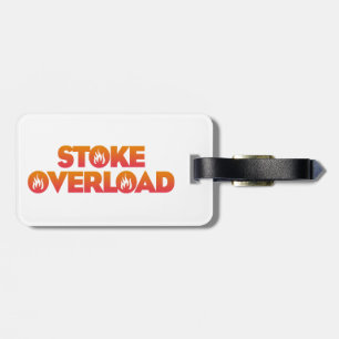 Étiquette À Bagage Surcharge de stoke